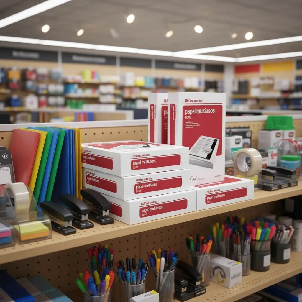 Resma Papel Fotocopia Office Depot Carta 75g 500h