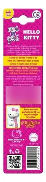 Cepillo Dental Suave Cool & Good Hello Kitty  2 Unidades