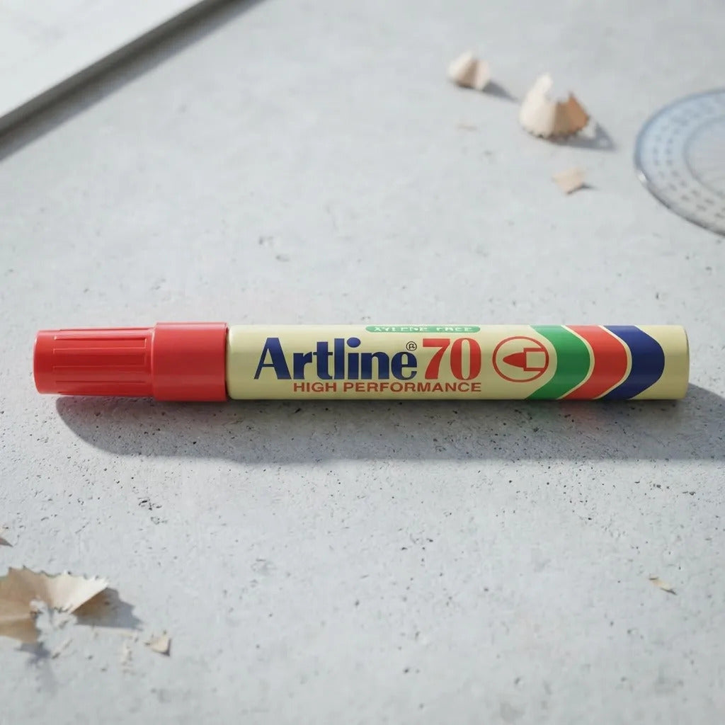 Marcador Permanente Artline 70 Negro 1u