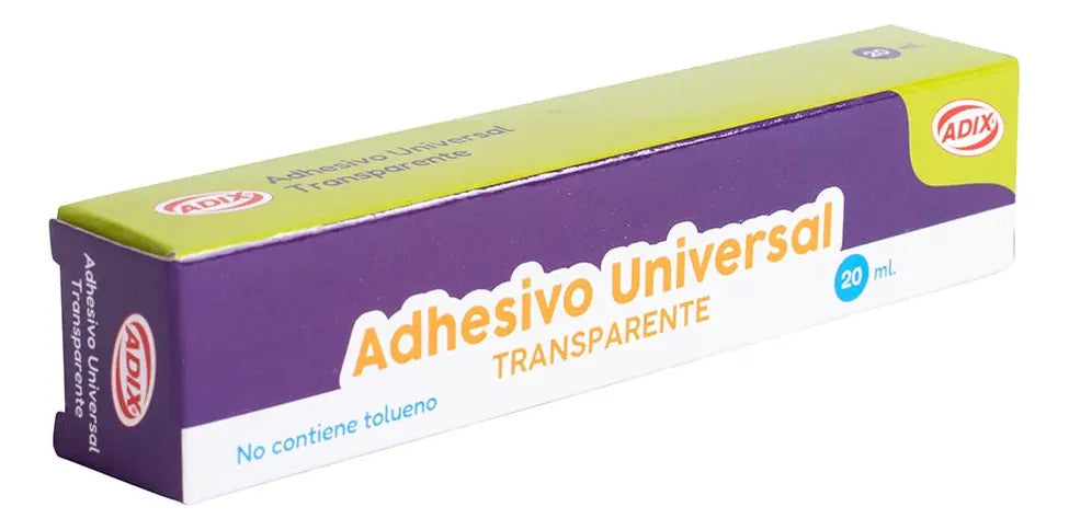 Pegamento Adhesivo Universal Transparente 20ml Pega Todo