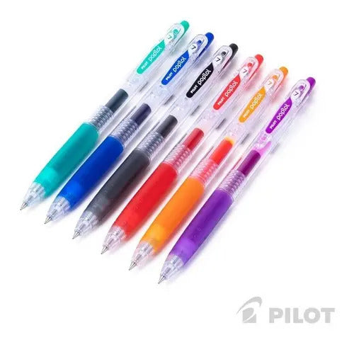 Set 6 Lápices Gel Pilot Pop Lol 0.7mm Clásico