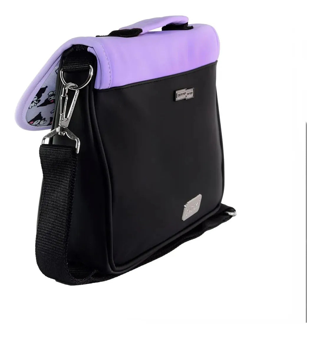 Cartera Bandolera Kuromi Cadena Gótico Kawaii