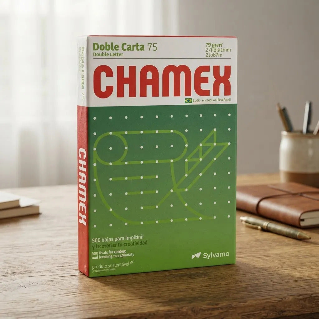 Resma Doble Carta Chamex 75g/m2 500 Hojas