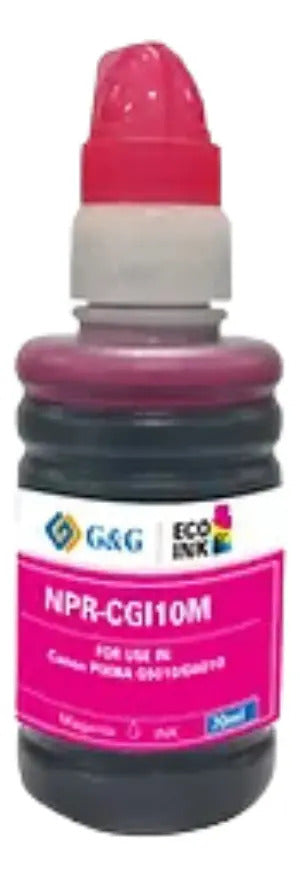 Pack 4 Tintas GI-10 Para Canon G6010 G7010 (4 Colores)