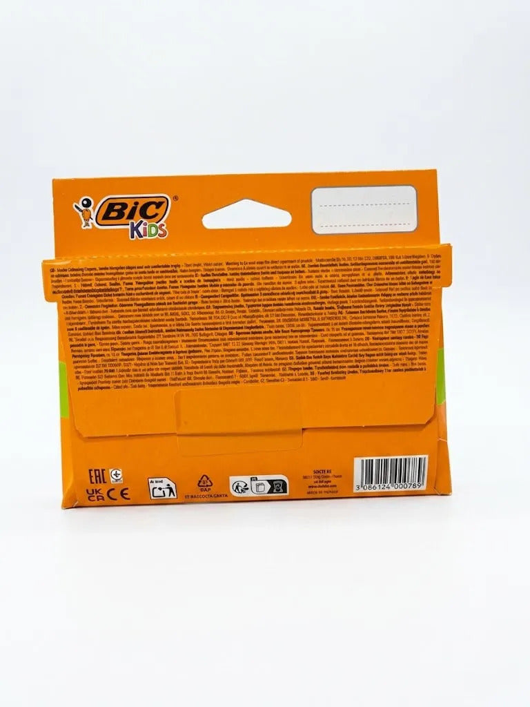 Crayones de Cera Bic Jumbo x12 Escolares