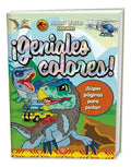 Libro para Colorear Jurassic 16 Páginas