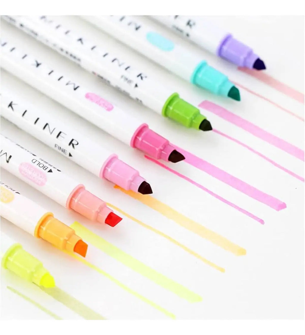 Marcador Mildliner Pet It Zebra Doble Punta Pastel