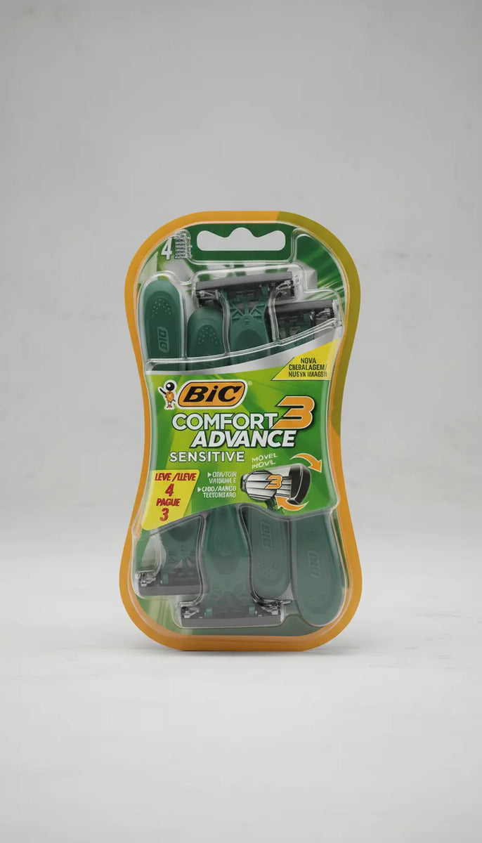 Bic Advance Sensitive:  Maquinilla Desechable Pack 4ud