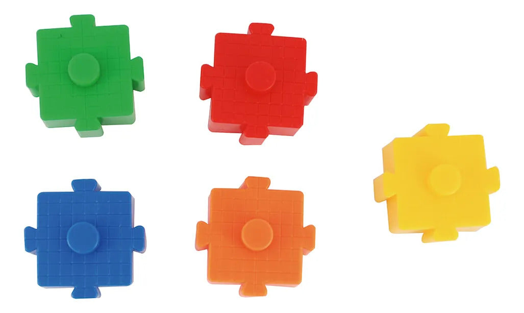 Bloques Conectables 80 Pzas Dactic Juego Didáctico