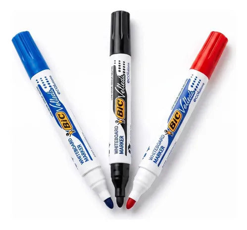 Marcador Pizarra BIC Ecolutions Pack 3 Colores