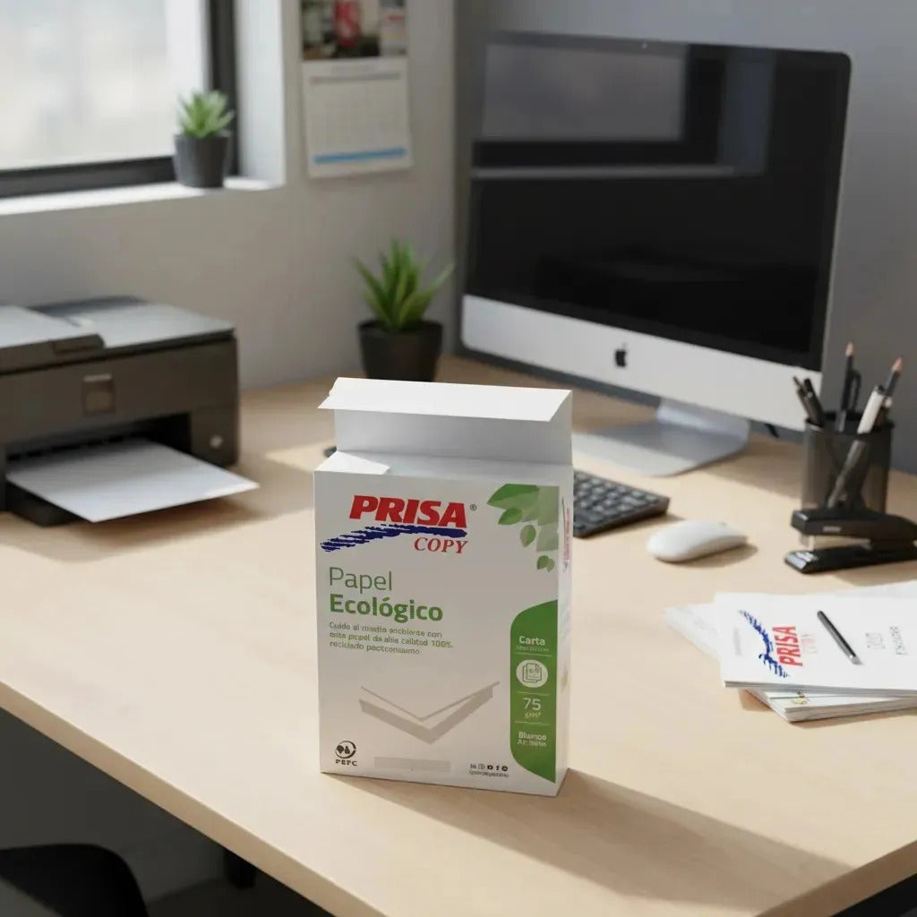 Papel Fotocopia Prisa Ecológico Carta 500 Hojas 75 g