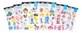 Block Stickers Goma Eva Profesión Surtidos Creative