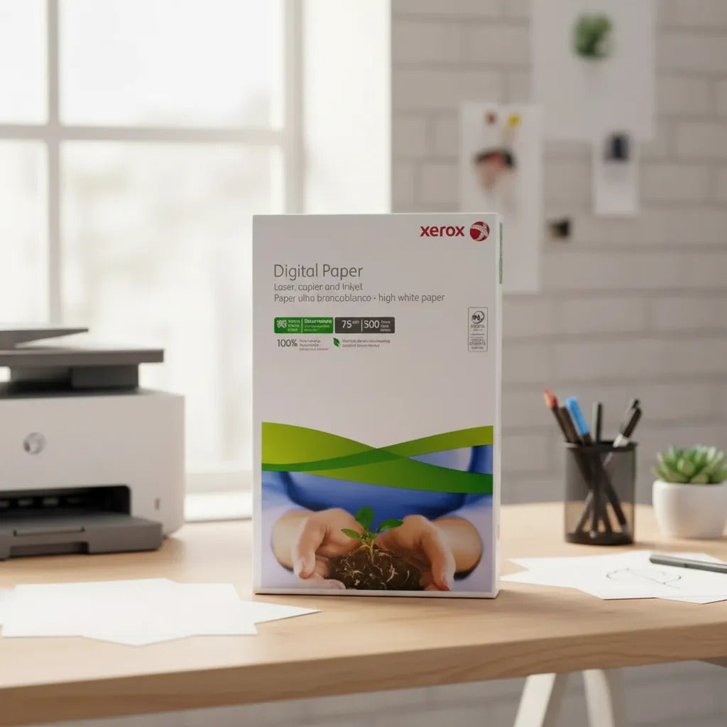 Papel Oficio Xerox 75g x 500 Hojas - Resma