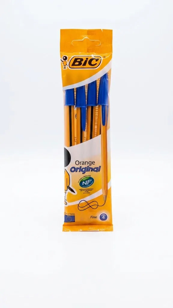 Bolígrafo Bic Retro 0.8mm Fino Pack 4 Lápiz Pasta Clásico