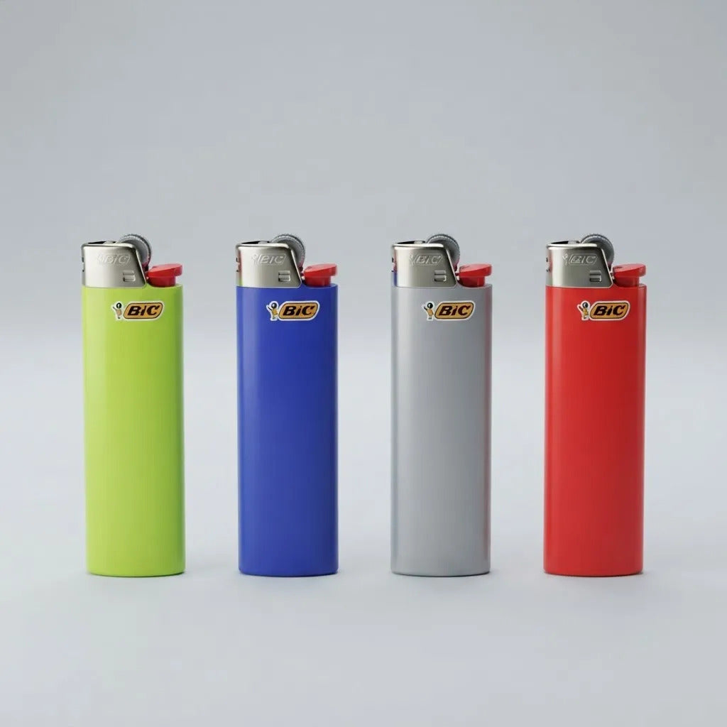 Encendedores Bic Maxi J6 +3000 Encendidos Pack x4