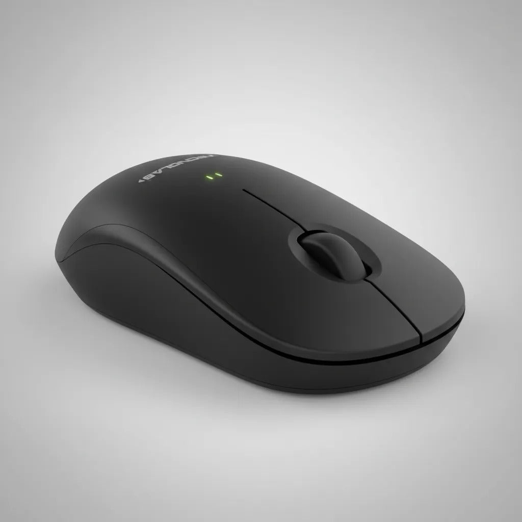 Mouse Silencioso Tecnolab Dual 2.4G y Bluetooth