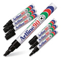 Marcador Permanente Artline 90 Negro Pack x6