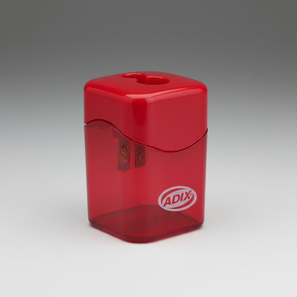 Sacapuntas Metálico Doble Con Depósito Plástico Translúcido Surtido