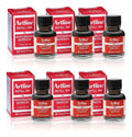 Tinta Negra para Plumones de Pizarra Artline 20 ml x6