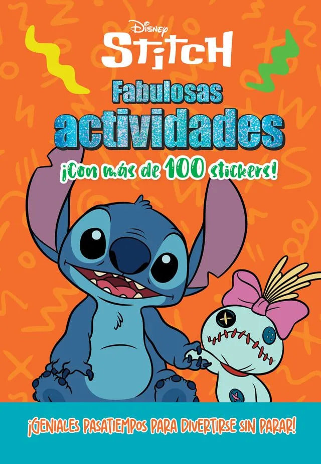 Libro para Colorear Stitch + 100 Stickers
