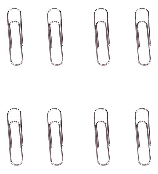 Clip Metálico Redondo Adix 33mm, 100 Uds