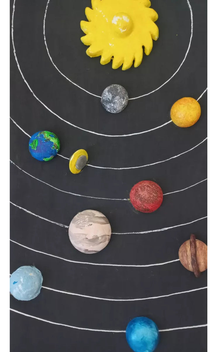 Planetas Del Sistema Solar 10 Und En Plumavit