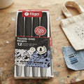 Marcador para Tela Filgo 040 Punta Fina Pack x12