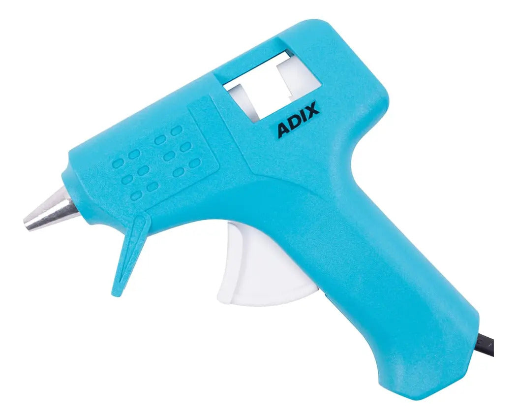 Pistola de Silicona Adix Celeste 7mm + 2 Barras