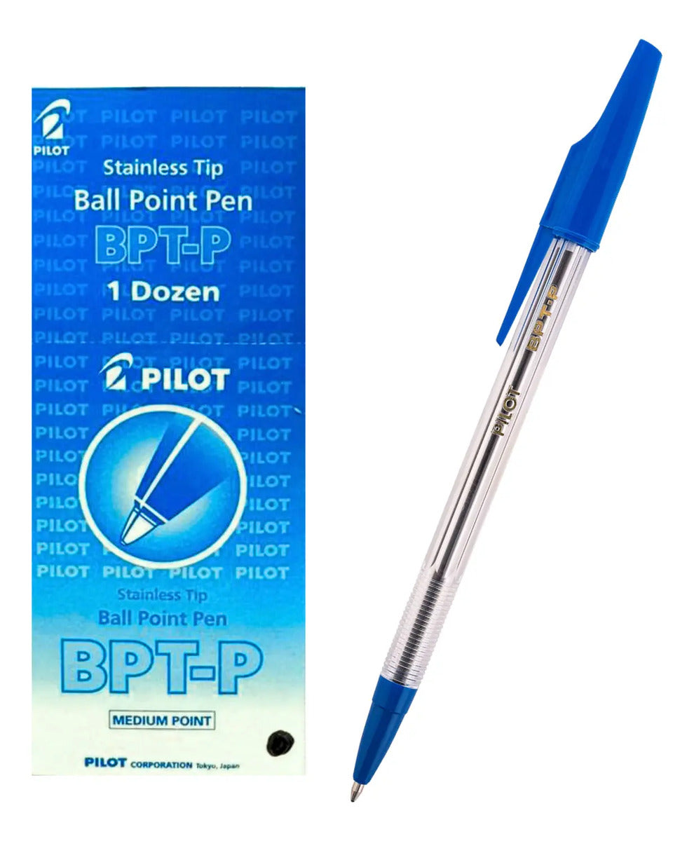 Lápiz Pasta Pilot Bepete Trazo Medio 1.0mm x12