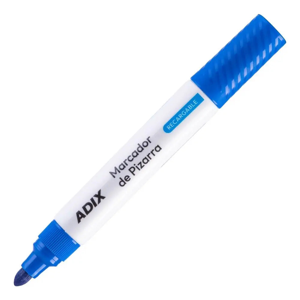Marcador para Pizarra Adix Punta Redonda Recargable
