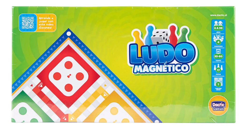 Ludo Magnético Dactic ¡desarrolla Tu Talento! Juego de Mesa