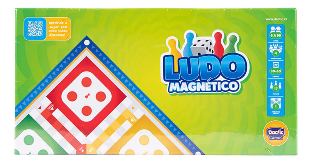 Ludo Magnético Dactic ¡desarrolla Tu Talento! Juego de Mesa