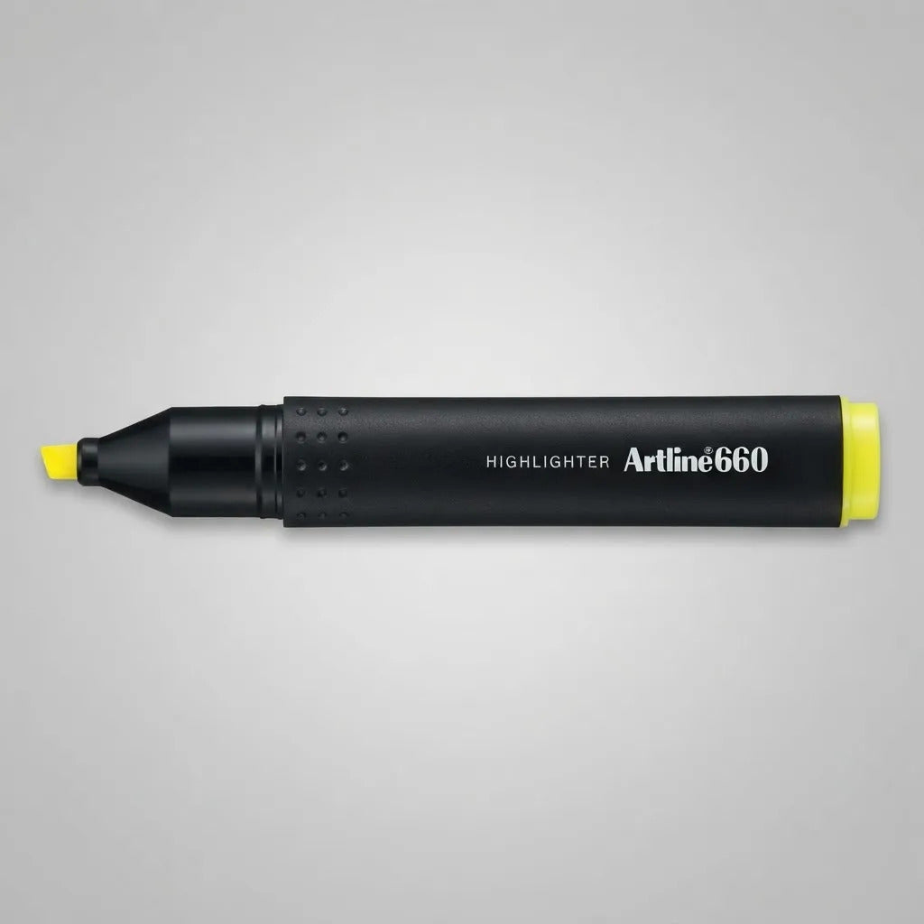 Destacador Artline 660 Punta Biselada 1 Unidad