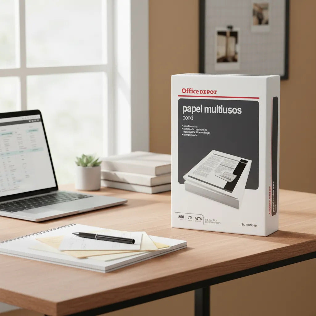 Resma Papel Fotocopia Office Depot Carta 70g 500h