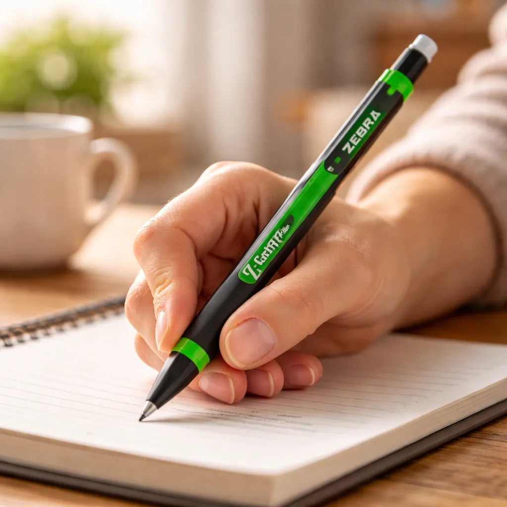 Portaminas Zebra Z-grip Plus 0.7mm Grip Ergonómico Y Goma 1u