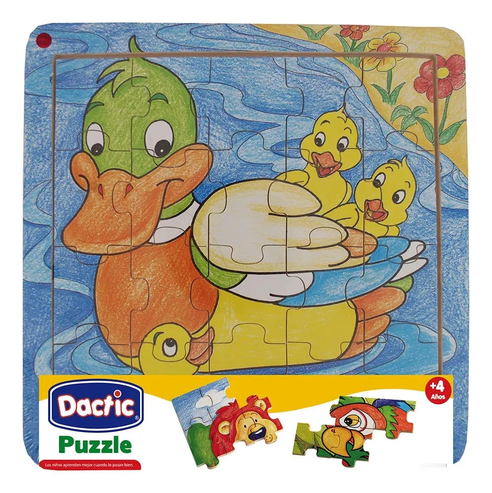 Puzzle de Madera Pato 20 Piezas Dactic