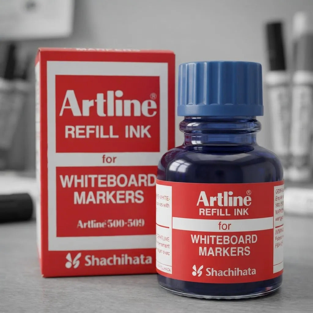 Tinta Recarga para Plumón de Pizarra Artline 20ml