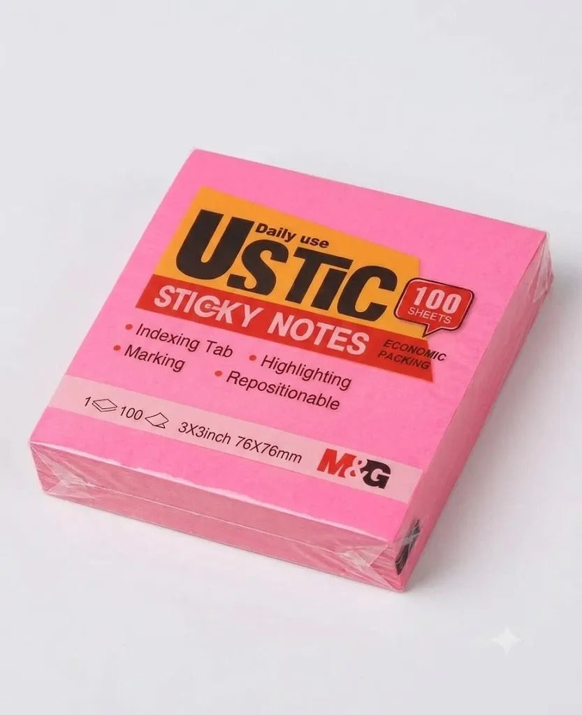 Notas Adhesivas M&G 76x76mm Pack x4 (400 hjs)