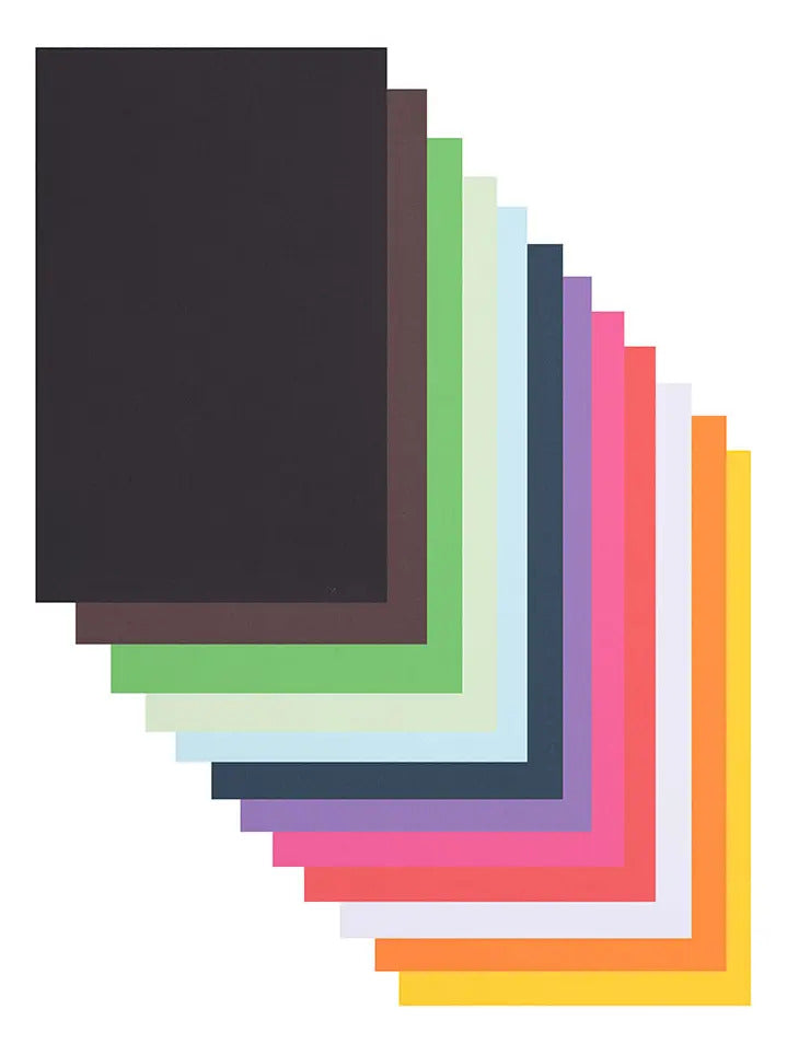 Block Papel A4 Colores Adix 120g, 24 Hojas