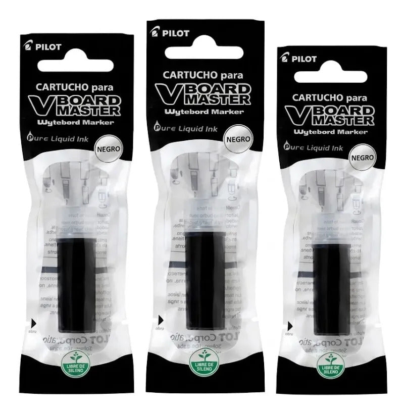 Recarga Pilot V Board Master Pizarra Pack x3
