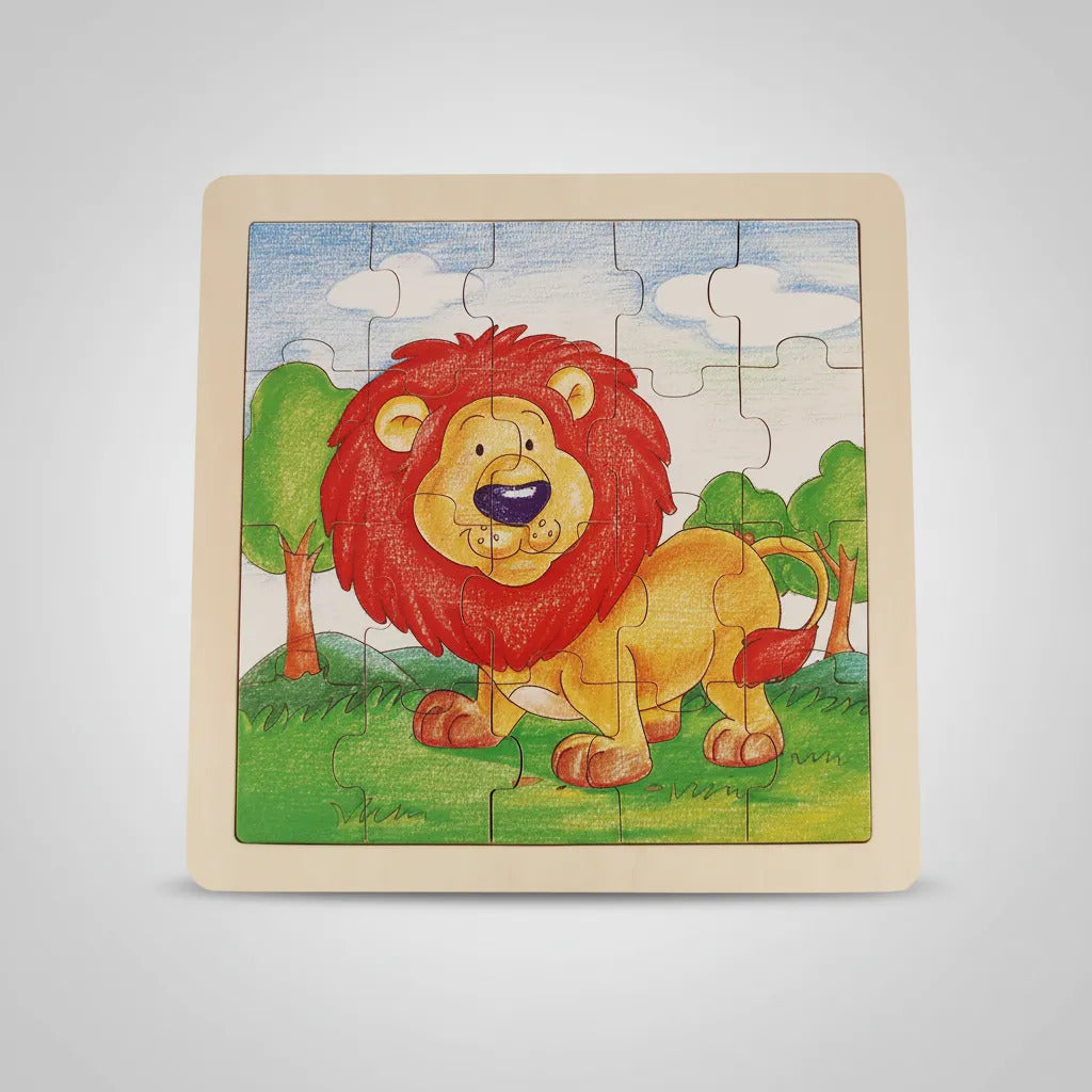 Puzzle de Madera León 20 Piezas Dactic