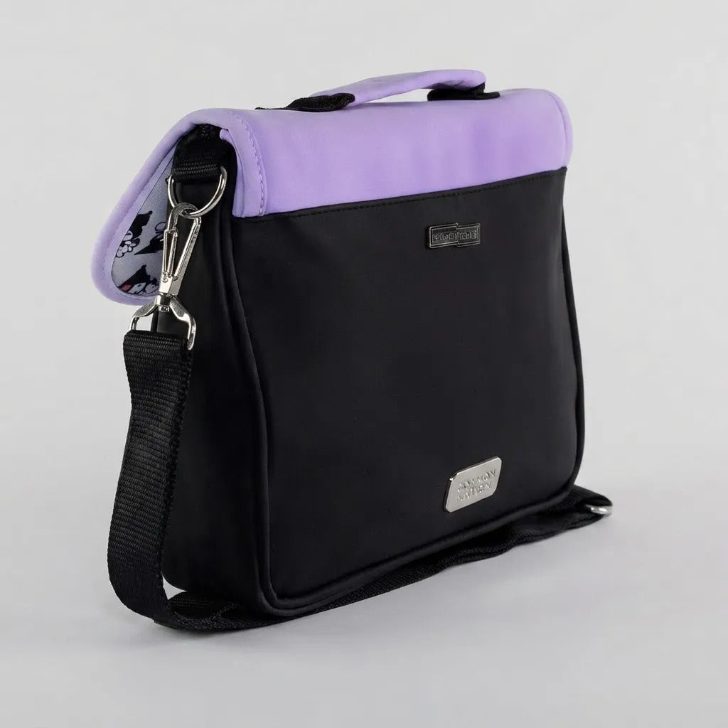 Cartera Bandolera Kuromi Cadena Gótico Kawaii