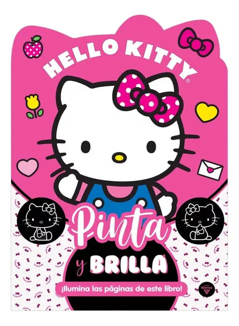 Libro para Pintar Troquelado Hello Kitty 24 Pág