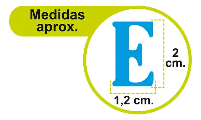 Normógrafo 22cm Letras y Números Neolite