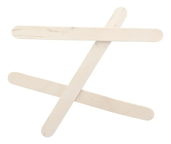 Palos de Helado Madera Natural Creative 50u