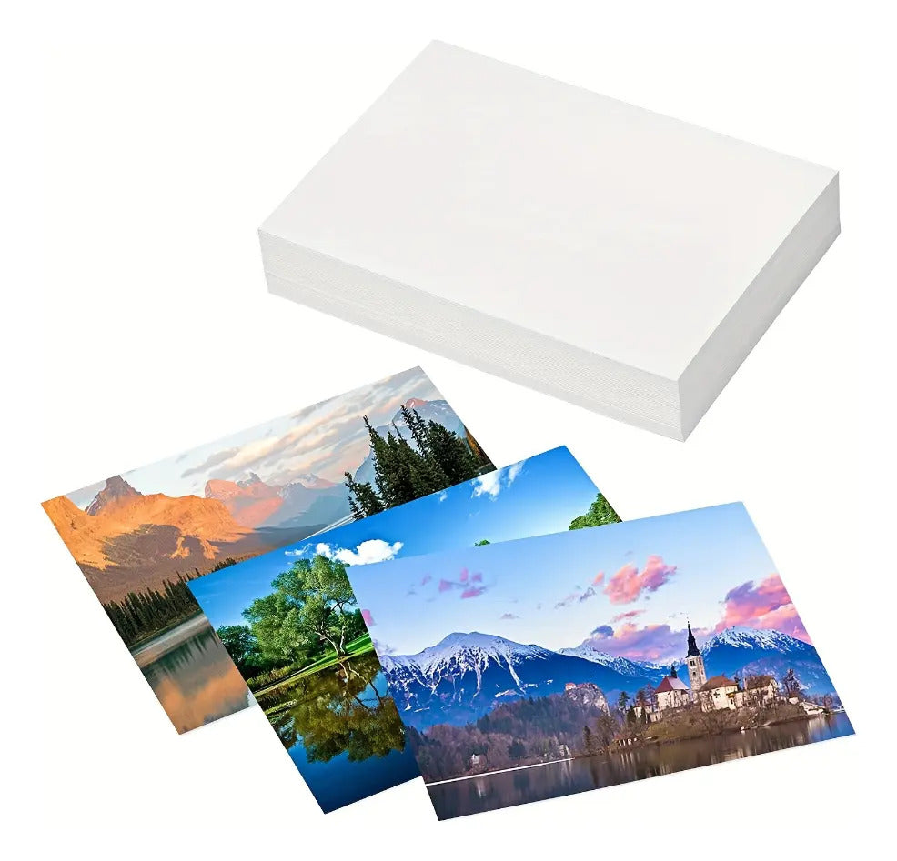 Papel Fotográfico Mate A4 De 108gr X 100 Hojas Para Flyer