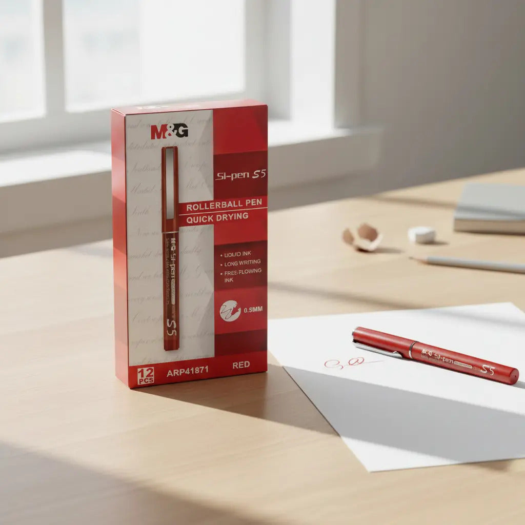 Bolígrafo Rollerball MyG S5 Tinta Líquida 0.5mm