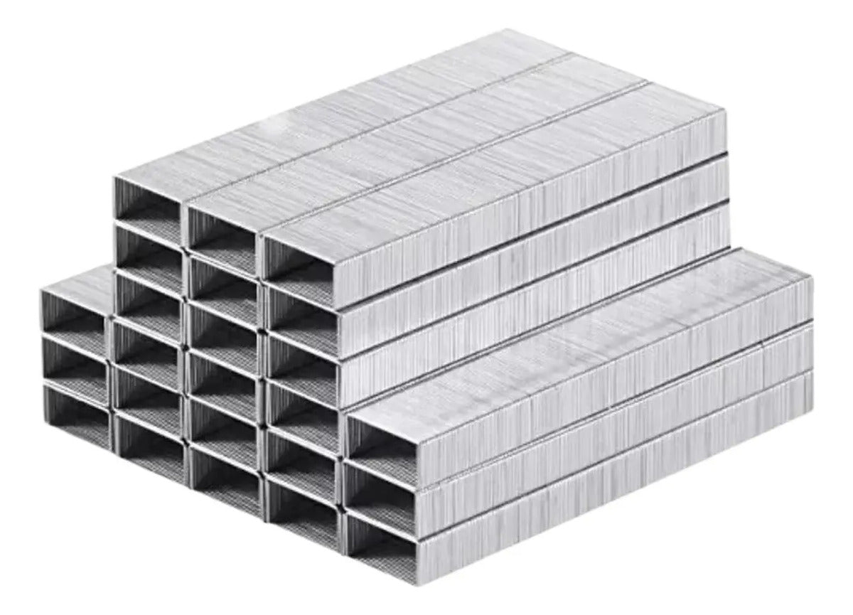 Corchetes Metálicos N°10 5000 Corchetes 9x4mm Grapa De Metal