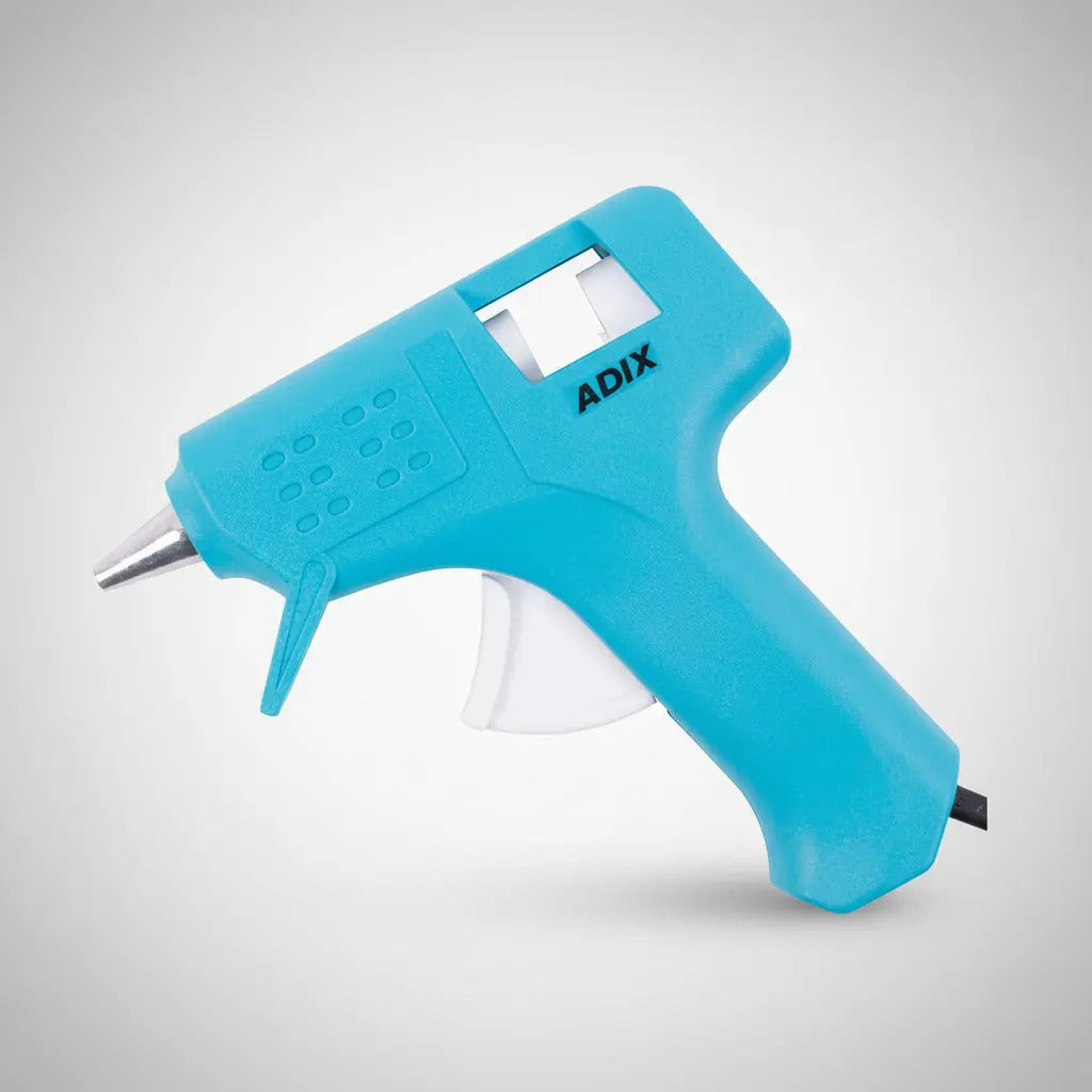 Pistola de Silicona Adix Celeste 7mm + 2 Barras