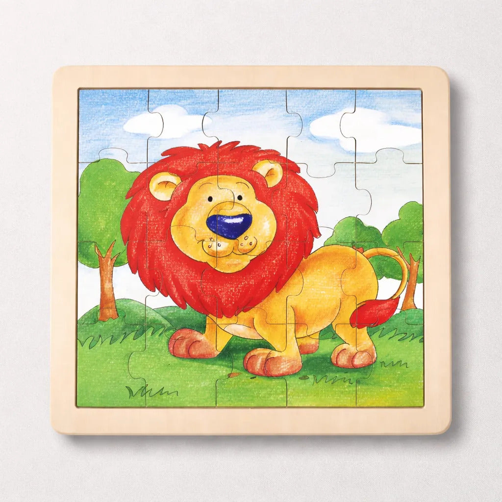 Puzzle de Madera León 20 Piezas Dactic